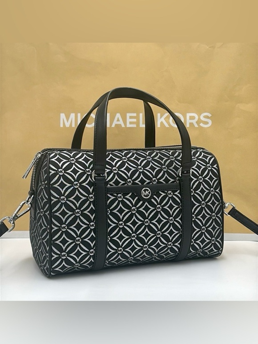 Michael Kors Medium Jet Set Duffel Crossbody